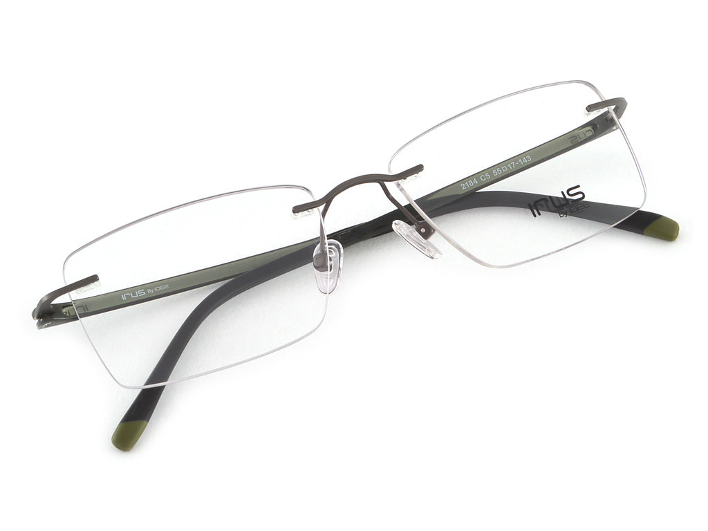 IRUS 2184 Unisex Rectangular Frames