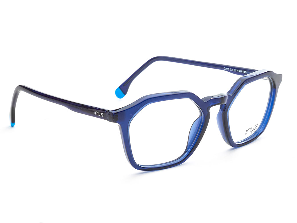IRUS 2236 Unisex Hexagonal Frames