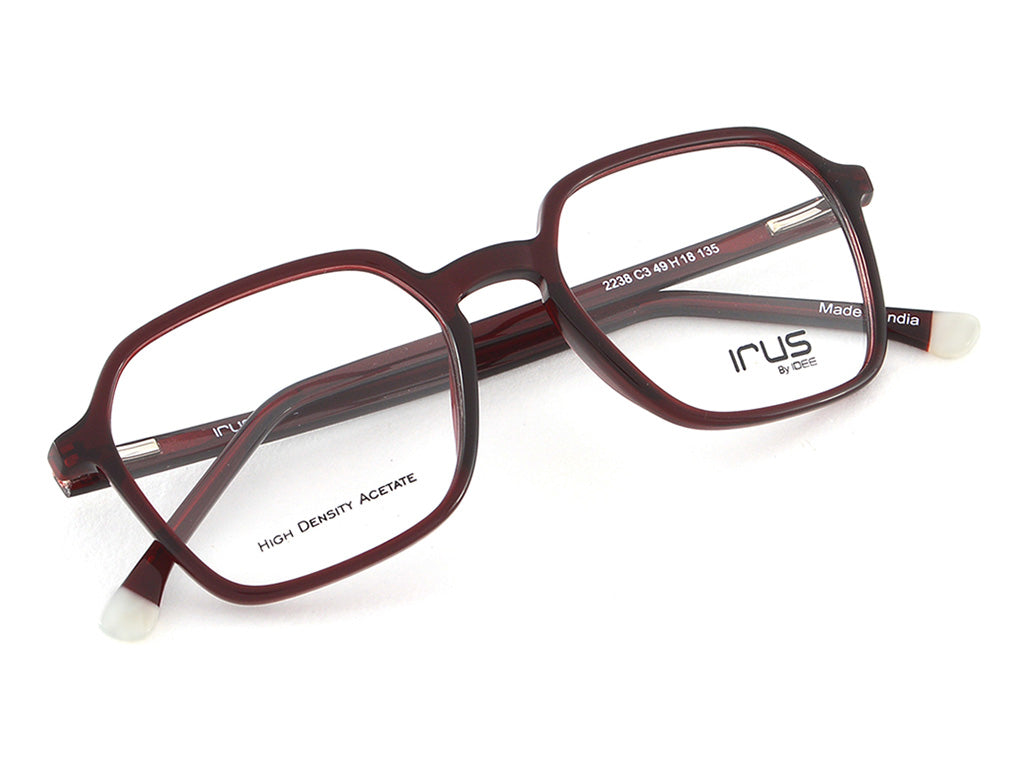 IRUS 2238 Men Hexagon Frames