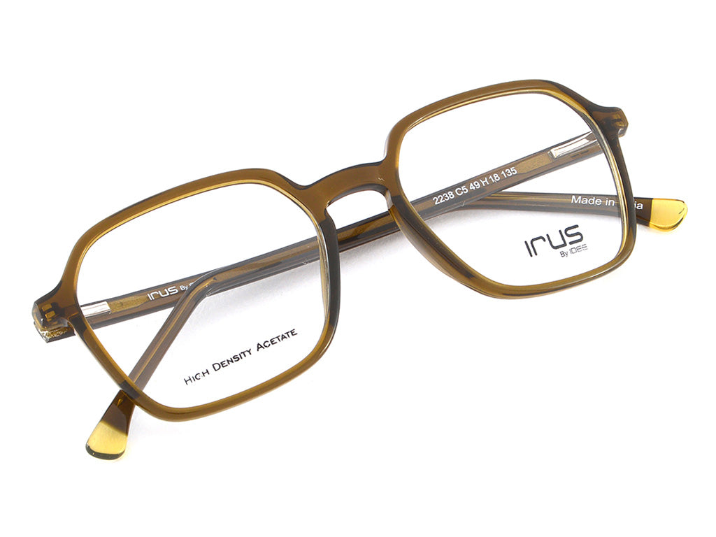 IRUS 2238 Men Hexagon Frames