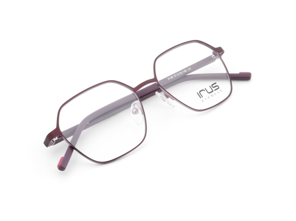 IRUS 3149 Unisex Hexagon Frames