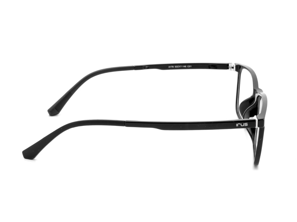 IRUS 3178 Men Square Clip-on Frames