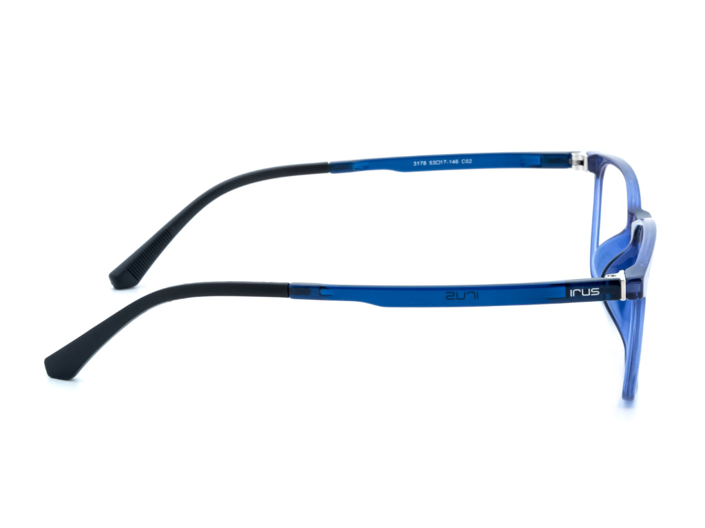 IRUS 3178 Men Square Clip-on Frames