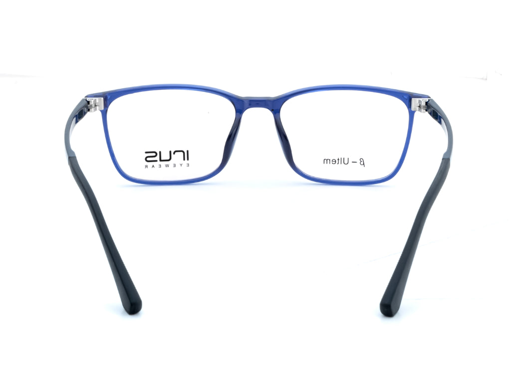 IRUS 3178 Men Square Clip-on Frames