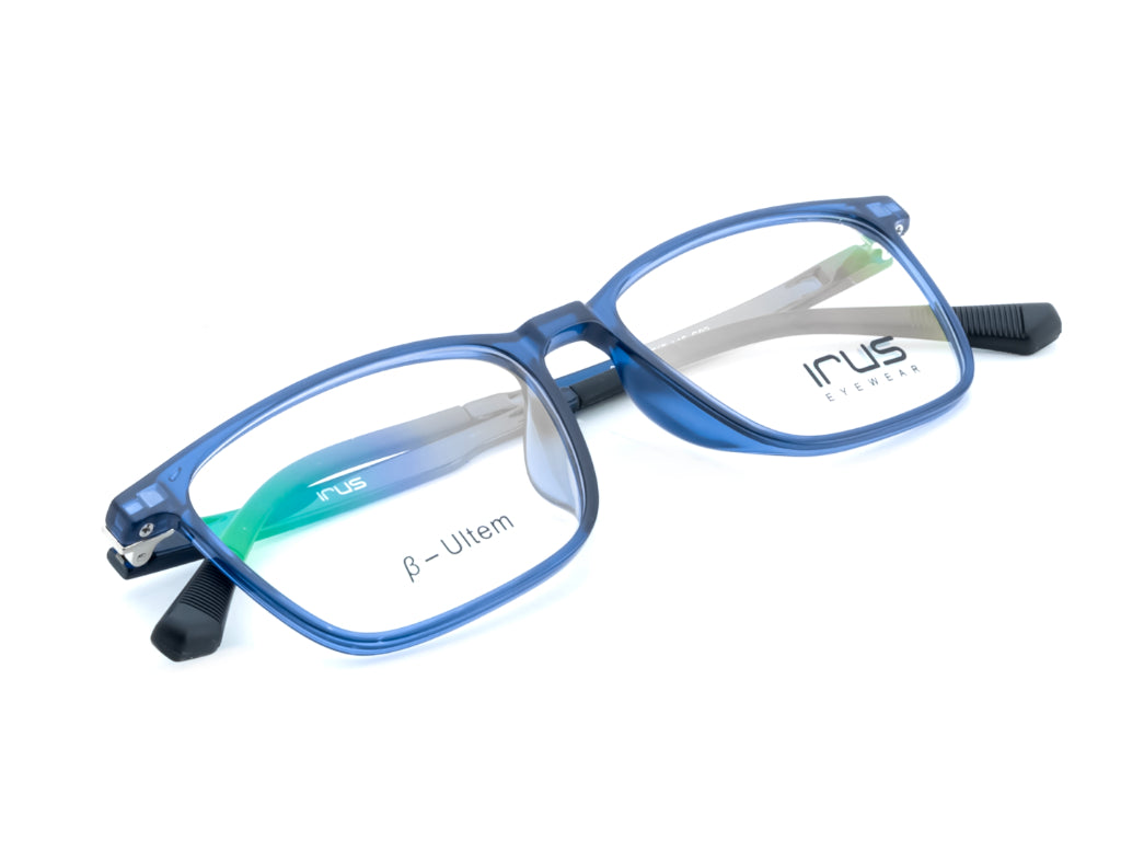 IRUS 3178 Men Square Clip-on Frames