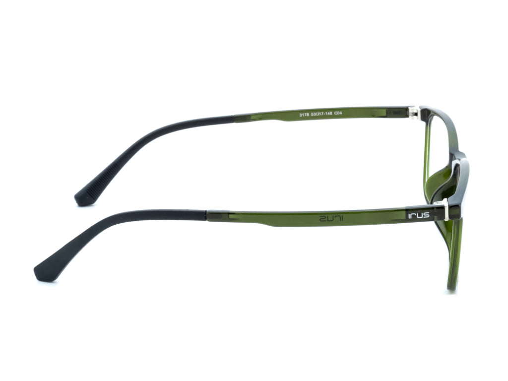 IRUS 3178 Men Square Clip-on Frames