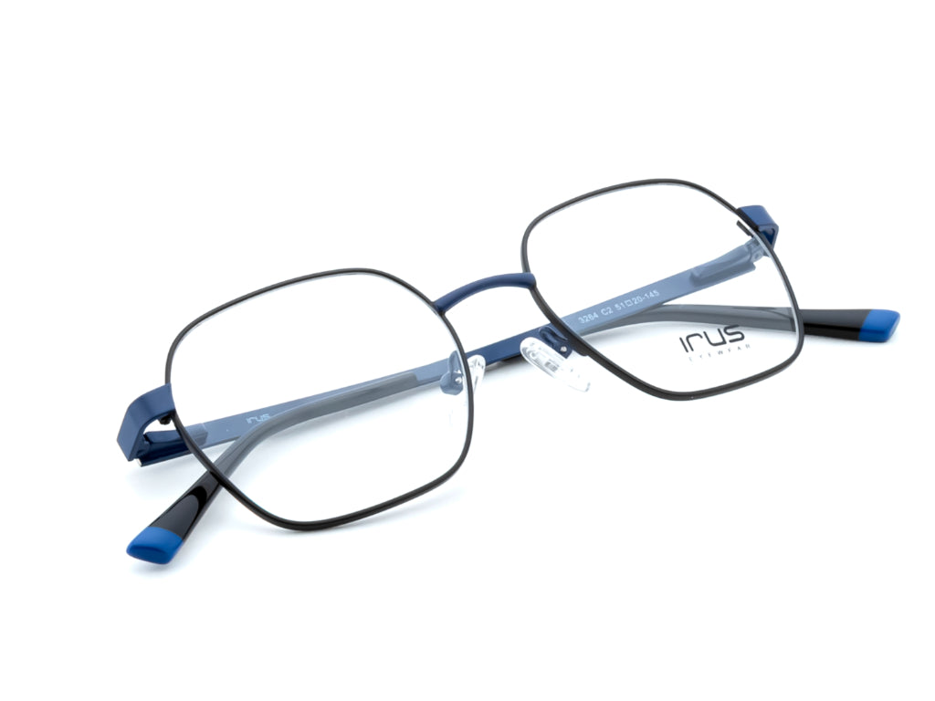 IRUS 3264 Men Hexagonal Frames