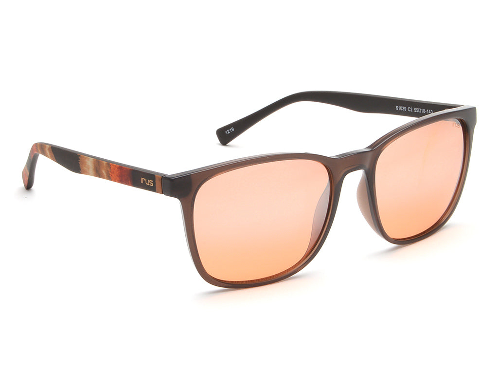 IRUS 1039 Men Square Sunglasses