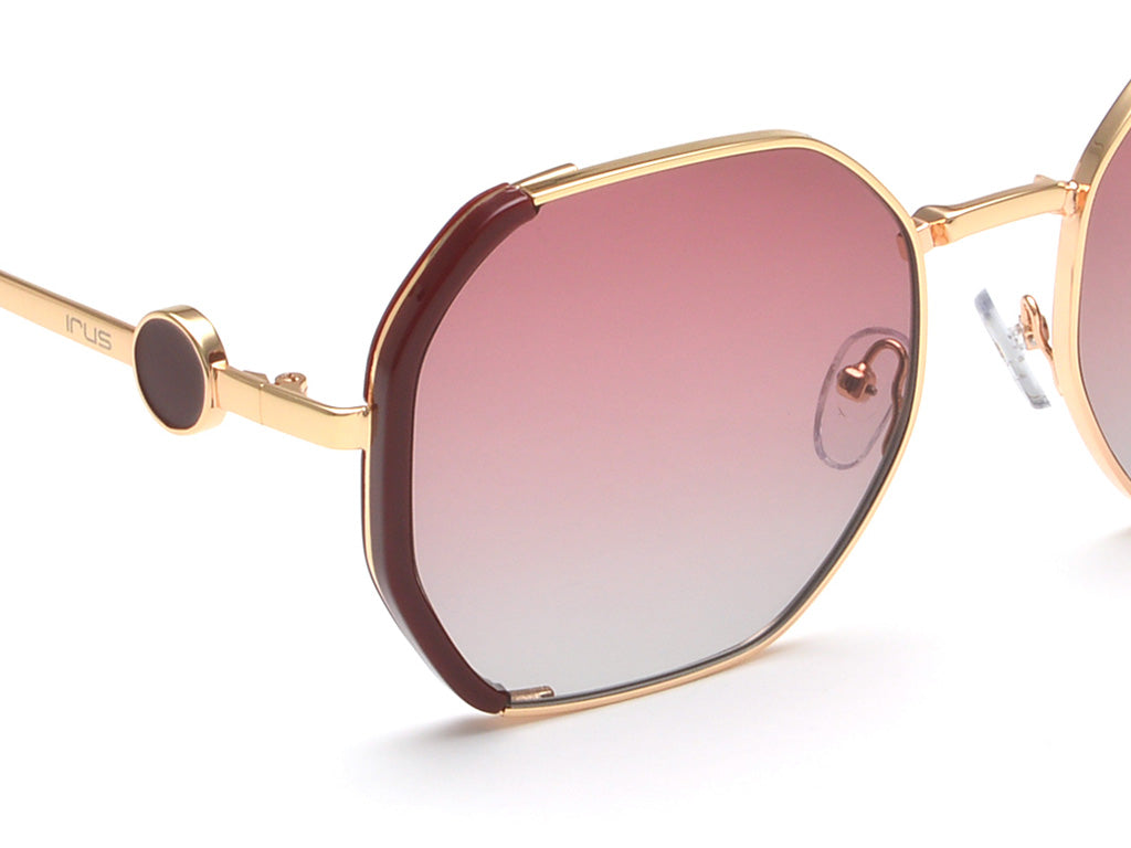 IRUS S1113 Hexagon Women Sunglasses