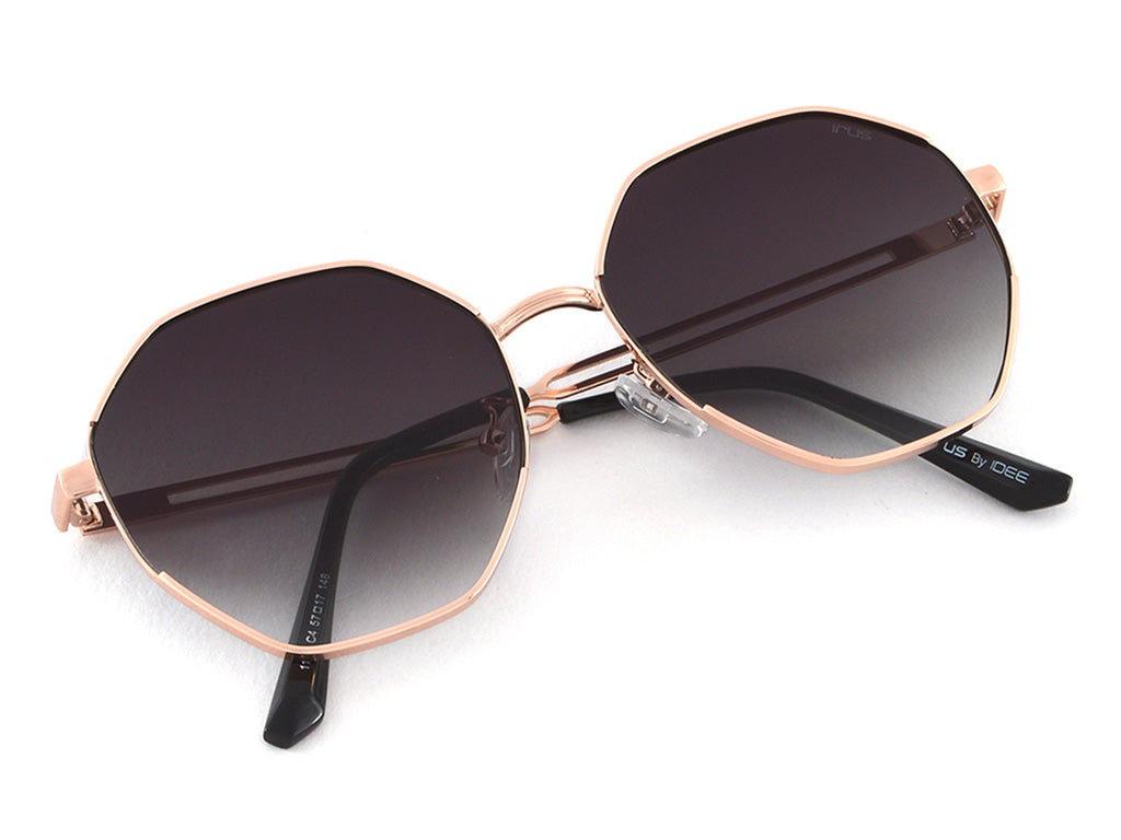 IRUS S1139 Women Hexagon Sunglasses