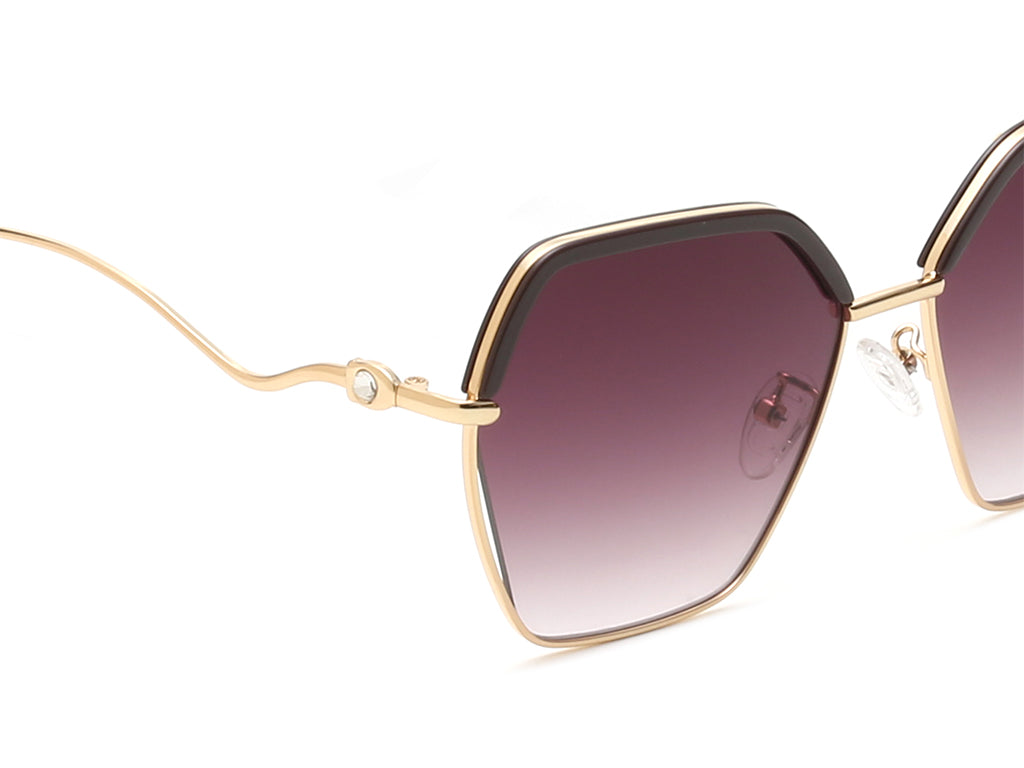 IRUS S1161 Hexagon Women Sunglasses