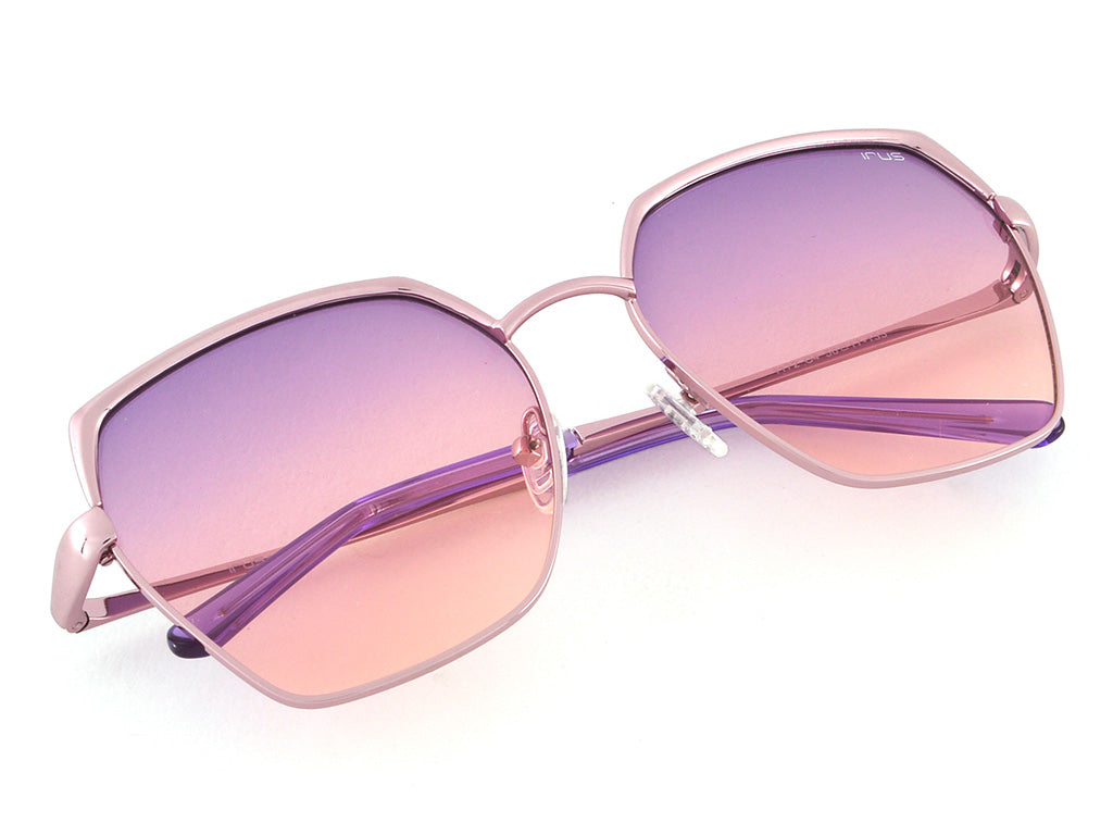 IRUS S1172 Women Hexagon Sunglasses