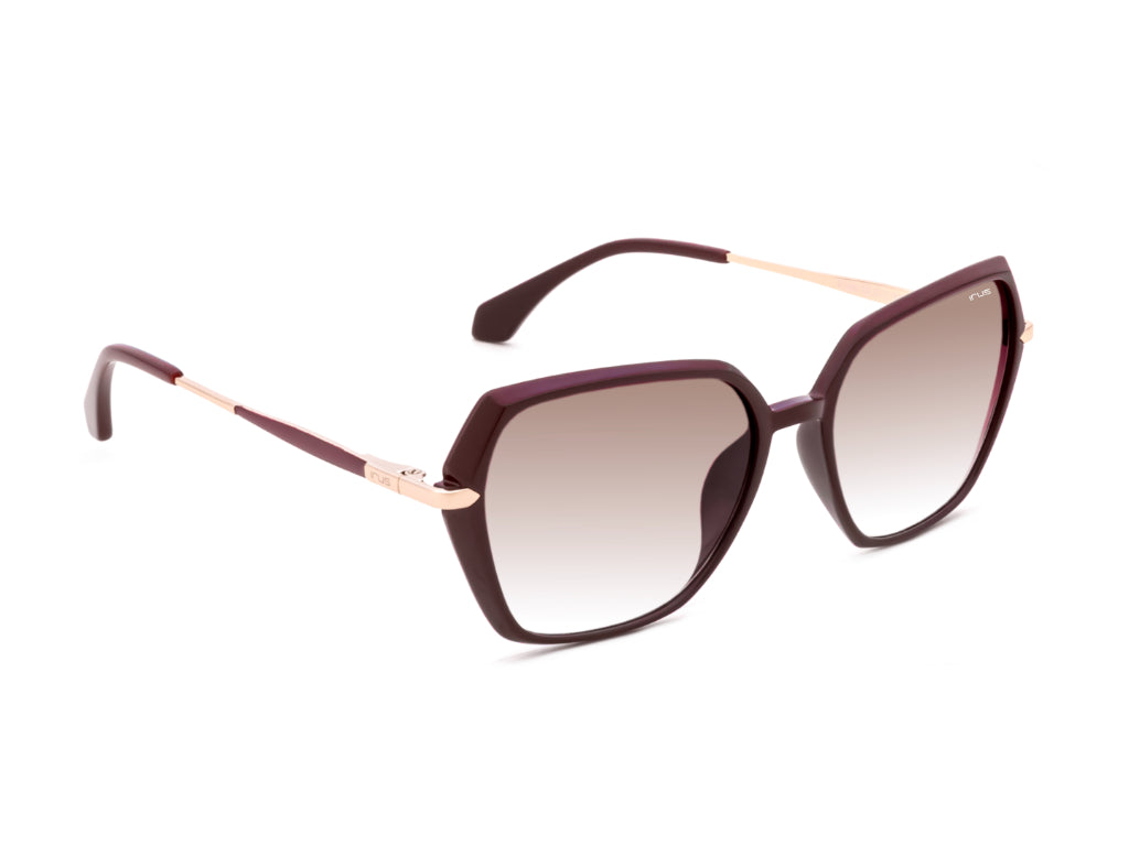 IRUS S1186 Women Hexagon Sunglasses