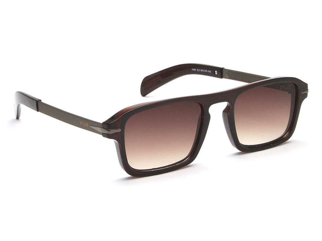 IRUS 1191 Men Rectangular Sunglasses