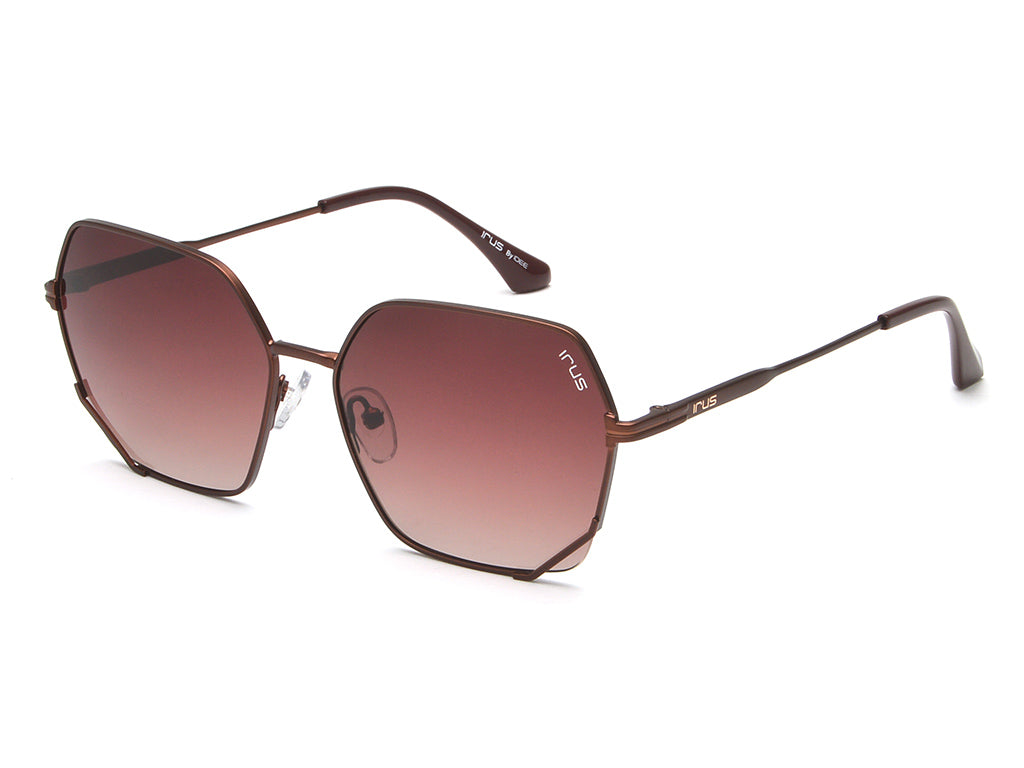 IRUS S1255 Women Hexagon Sunglasses