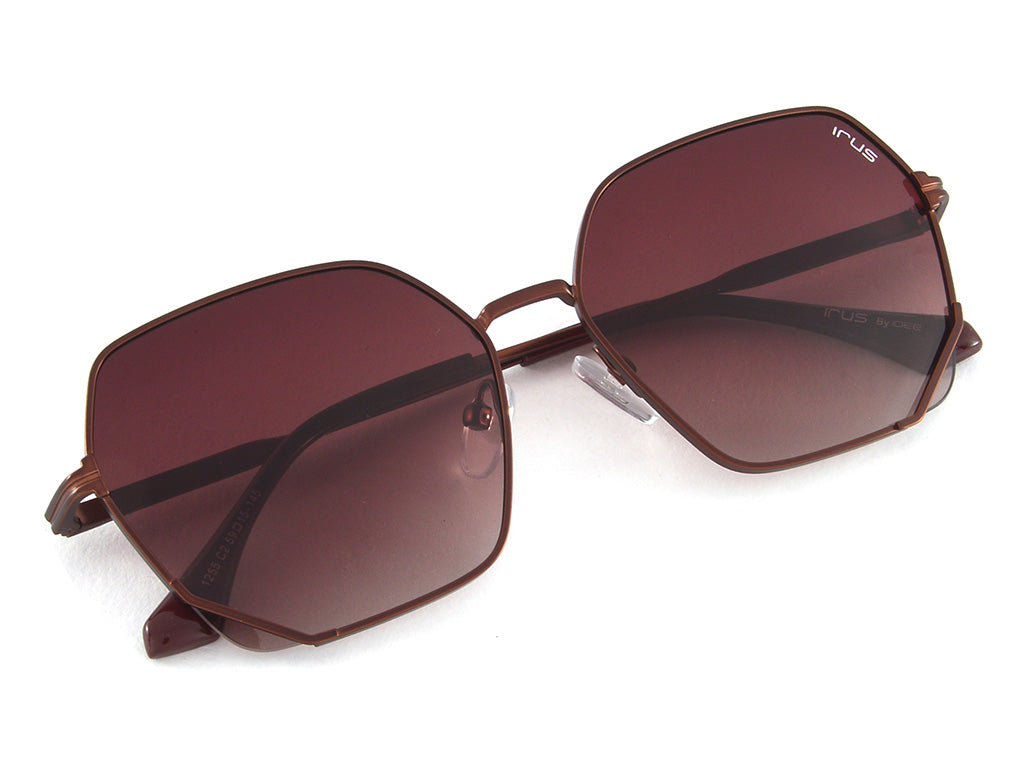 IRUS S1255 Women Hexagon Sunglasses
