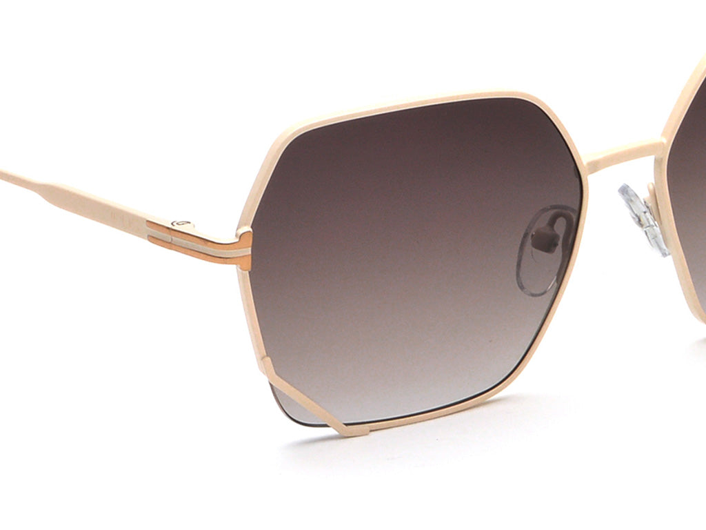 IRUS S1255 Women Hexagon Sunglasses