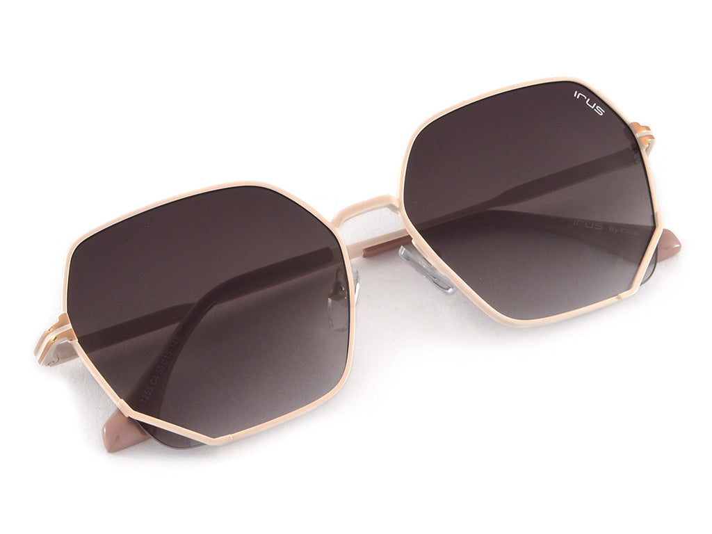 IRUS S1255 Women Hexagon Sunglasses