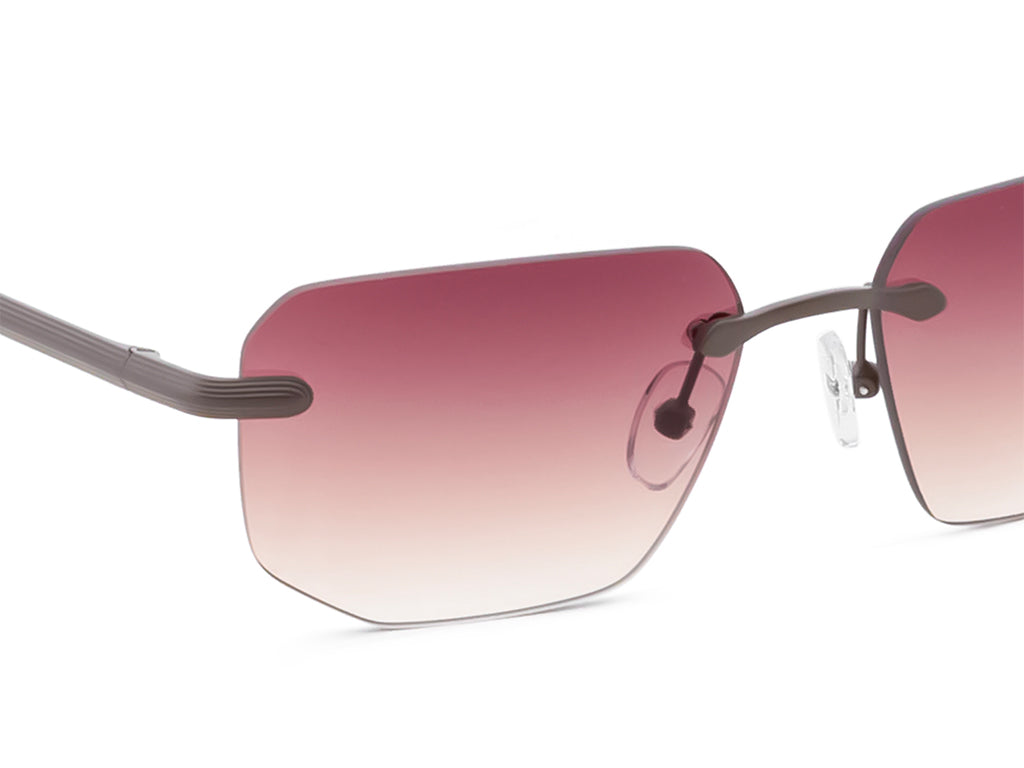 IRUS S1341 Men Hexagon Sunglasses