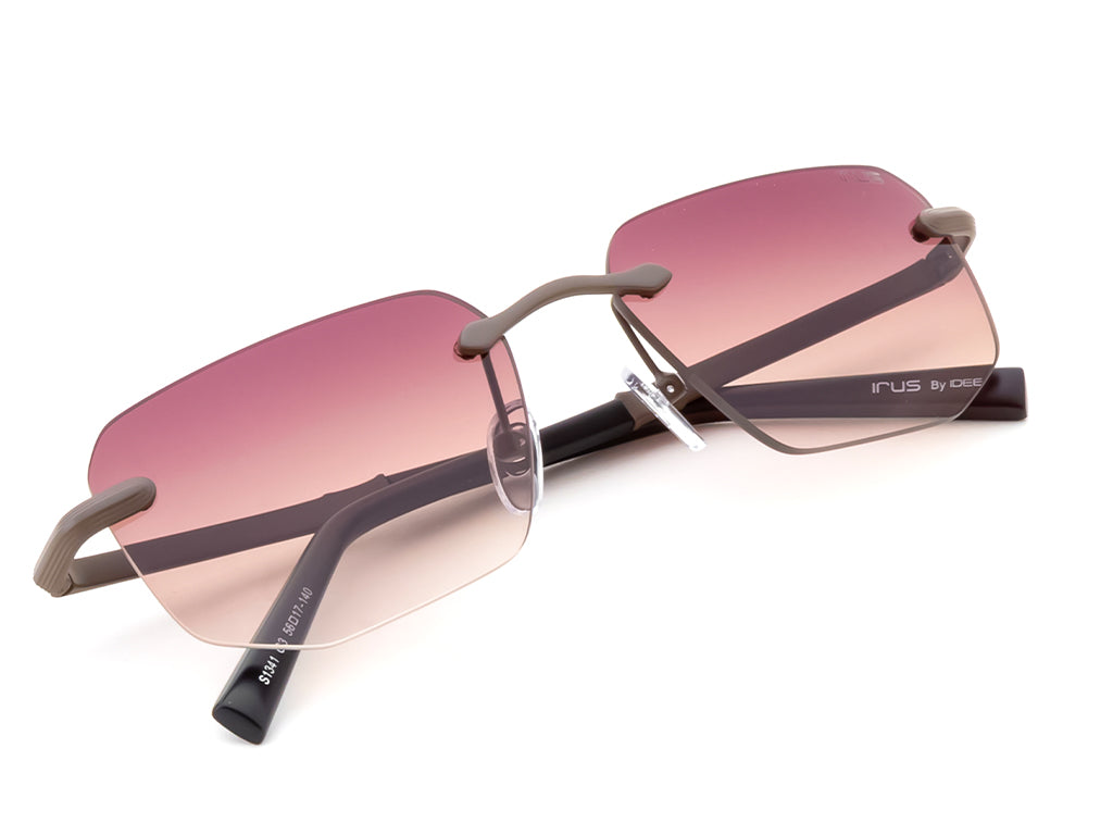 IRUS S1341 Men Hexagon Sunglasses