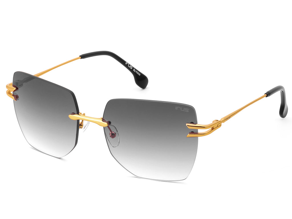 IRUS S1345 Women Hexagon Sunglasses
