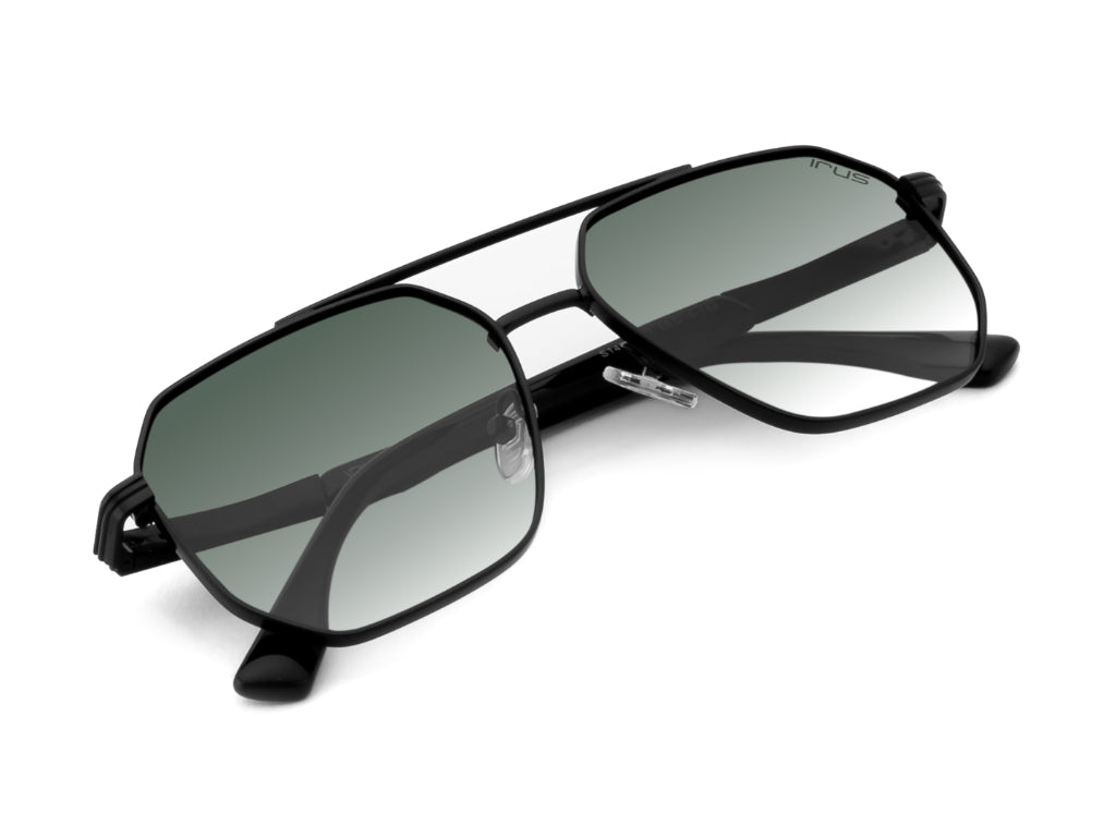 IRUS S1466 Hexagon Men Sunglasses