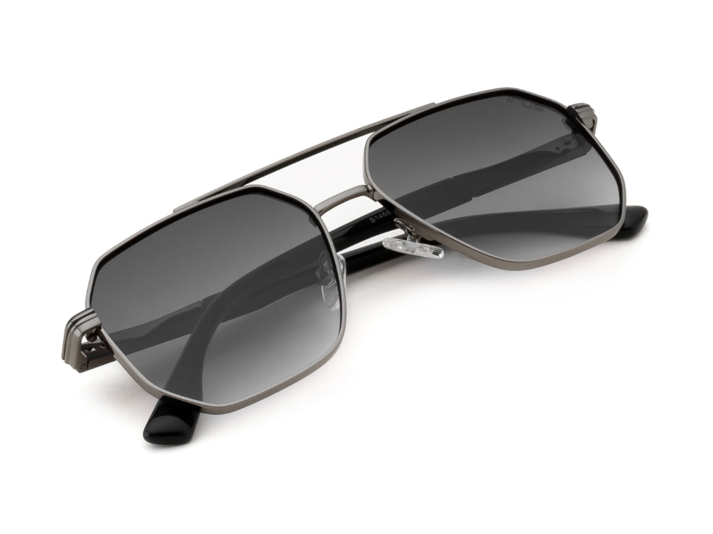 IRUS S1466 Hexagon Men Sunglasses