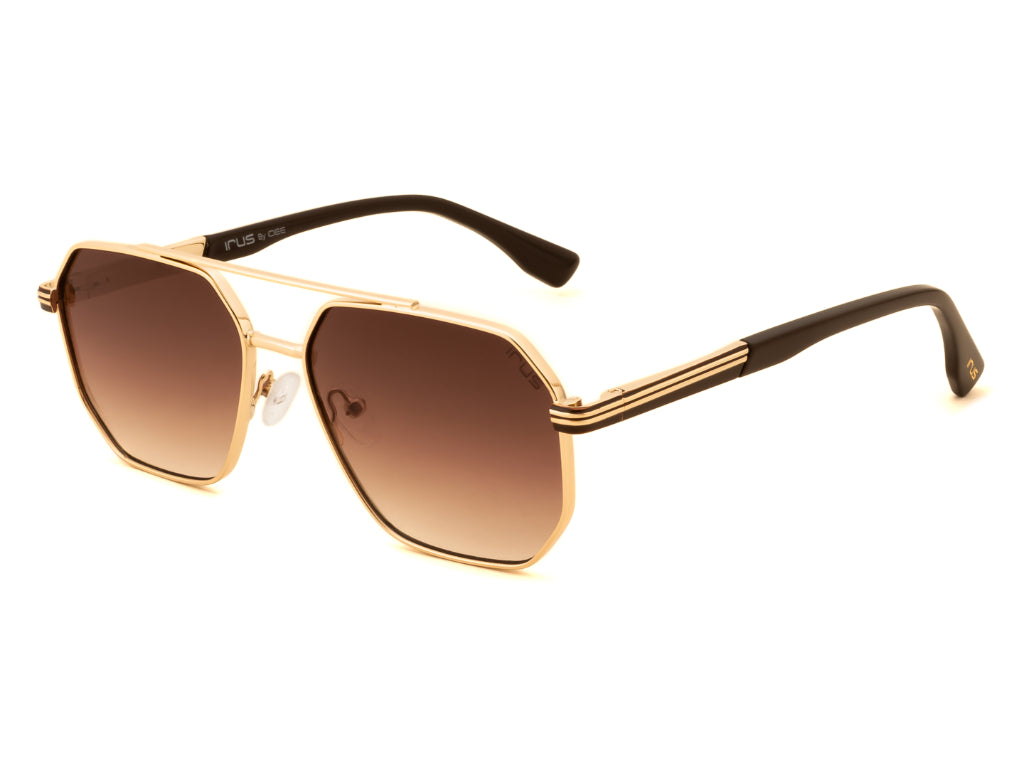 IRUS S1466 Hexagon Men Sunglasses