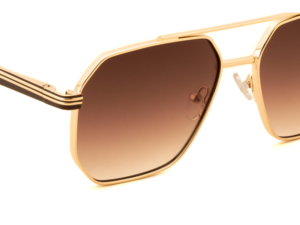 IRUS S1466 Hexagon Men Sunglasses