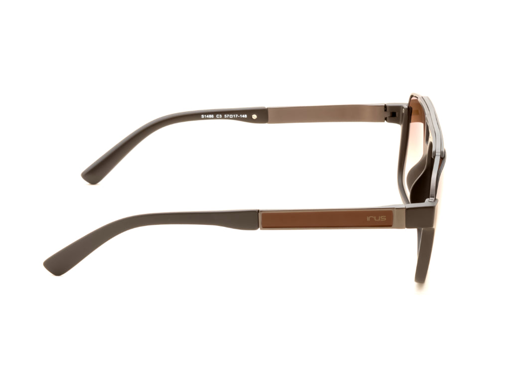 IRUS S1486 Square Men Sunglasses