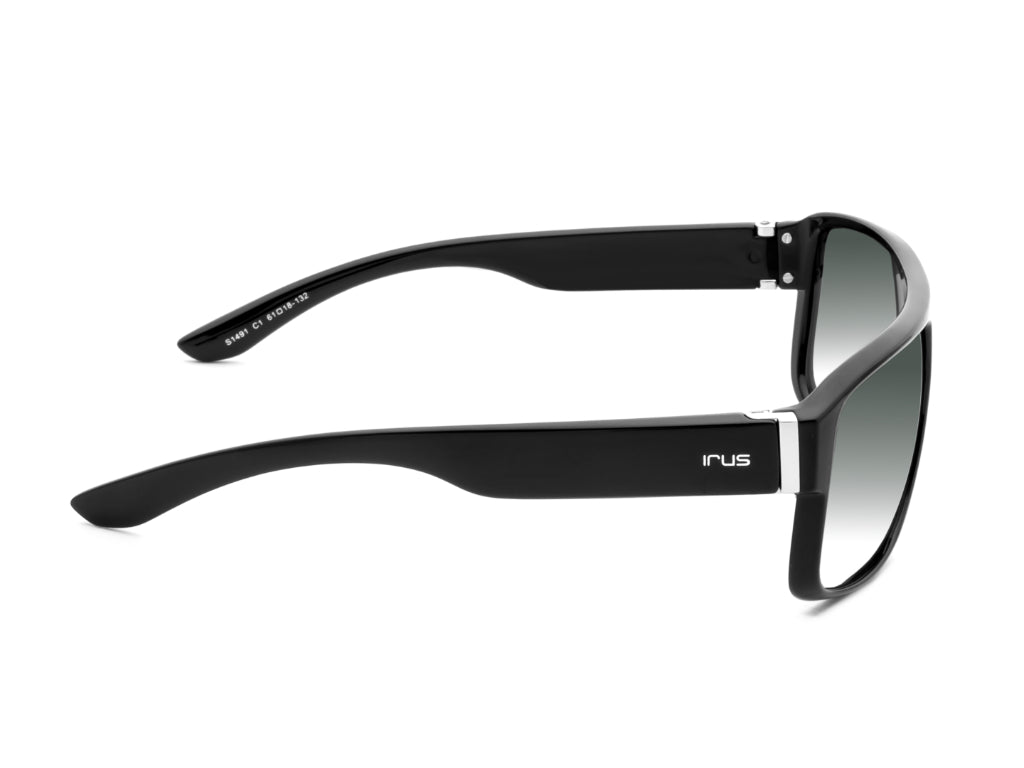 IRUS 1491 Unisex Rectangular Sunglasses
