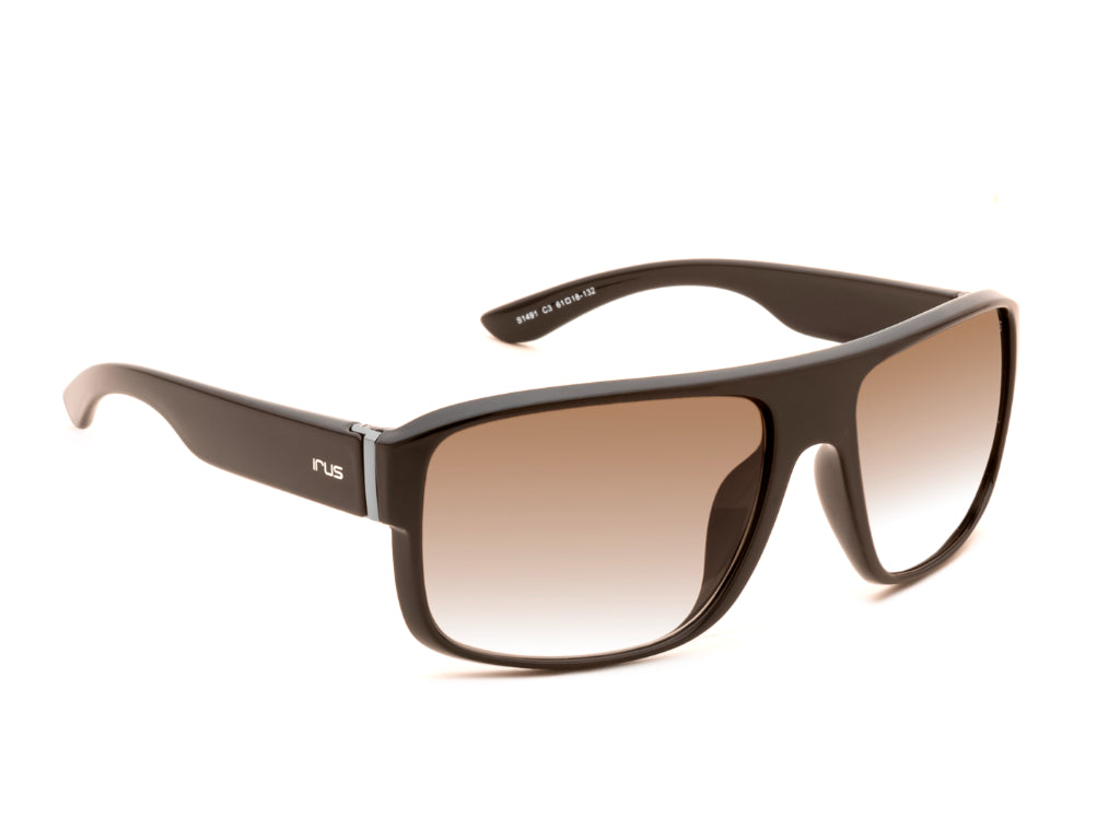 IRUS 1491 Unisex Rectangular Sunglasses