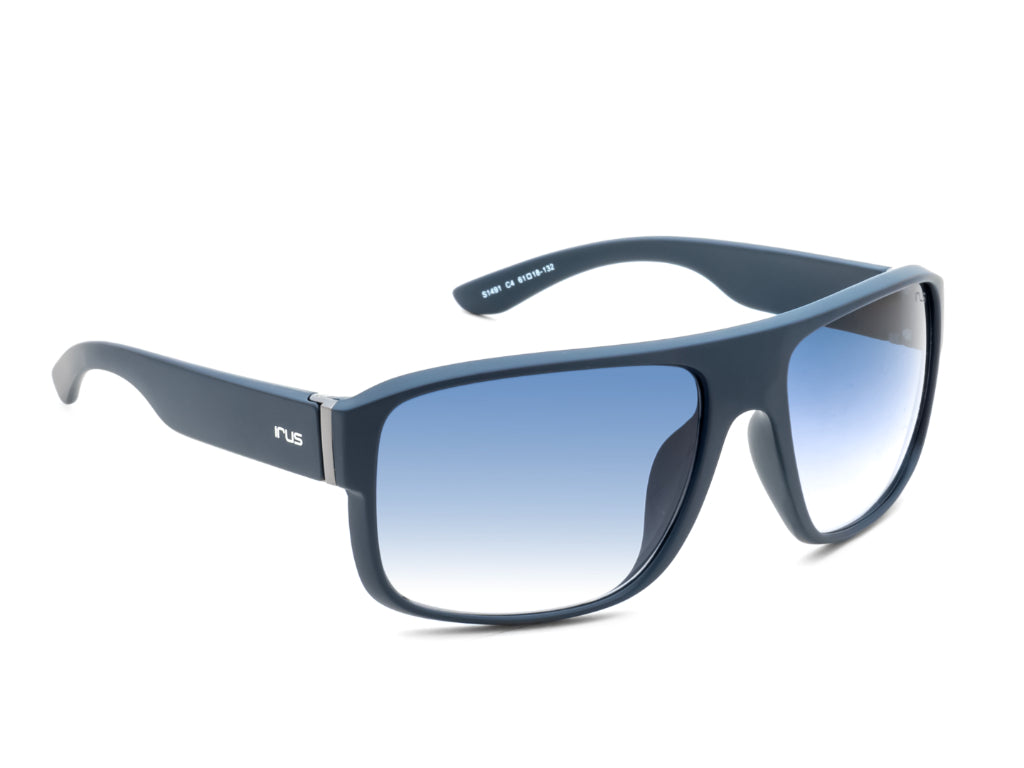 IRUS 1491 Unisex Rectangular Sunglasses