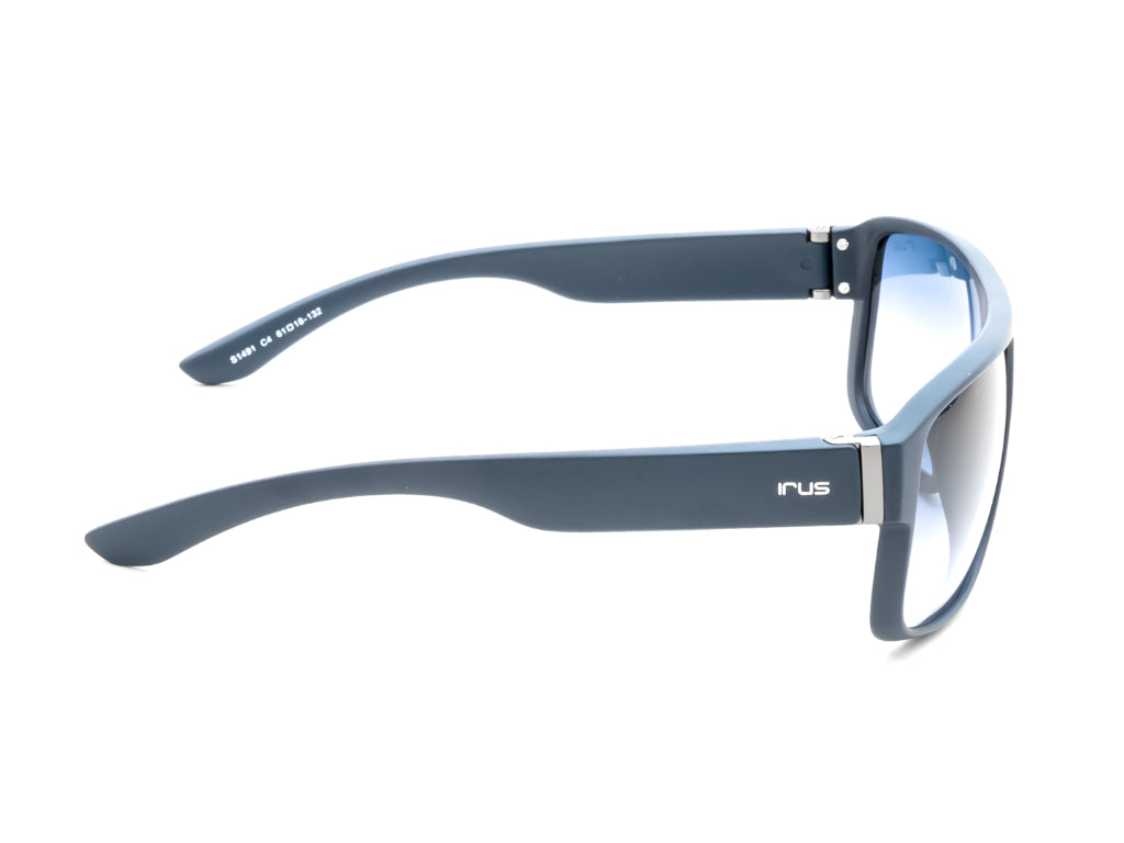 IRUS 1491 Unisex Rectangular Sunglasses
