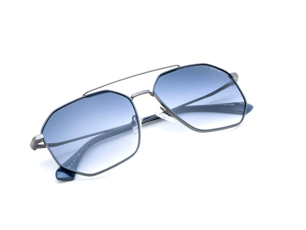 IRUS S1515 Men Hexagon Sunglasses
