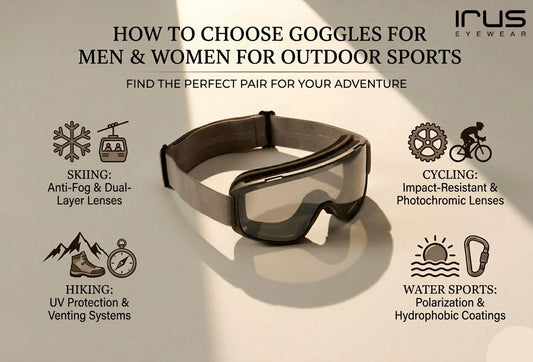 How to Choose Goggles for Men and Women for Outdoor Sports