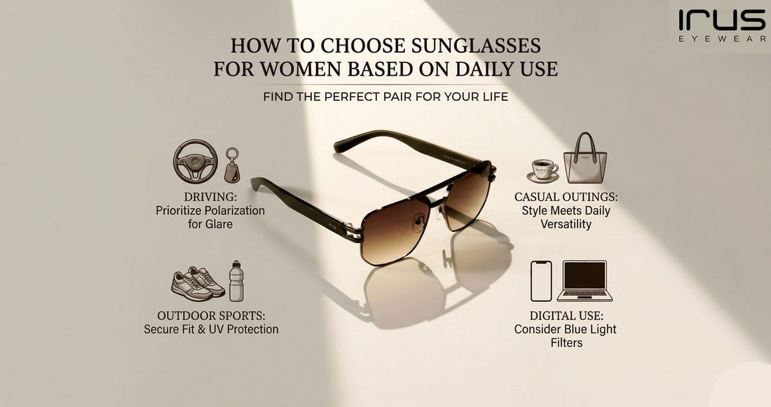 How to Choose Sunglasses for Women Based on Daily Use