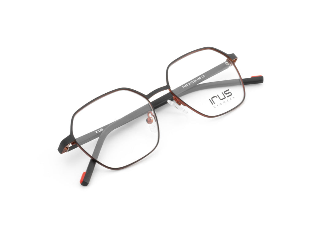 IRUS 3149 Hexagon Unisex Frames