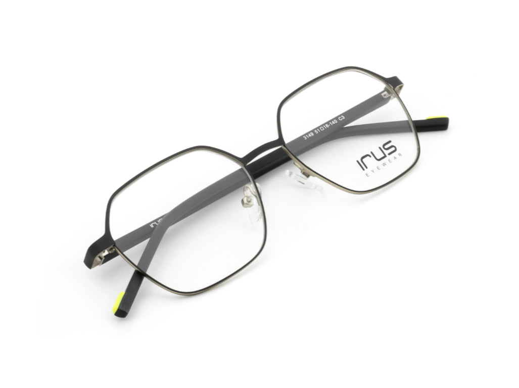 IRUS 3149 Hexagon Unisex Frames