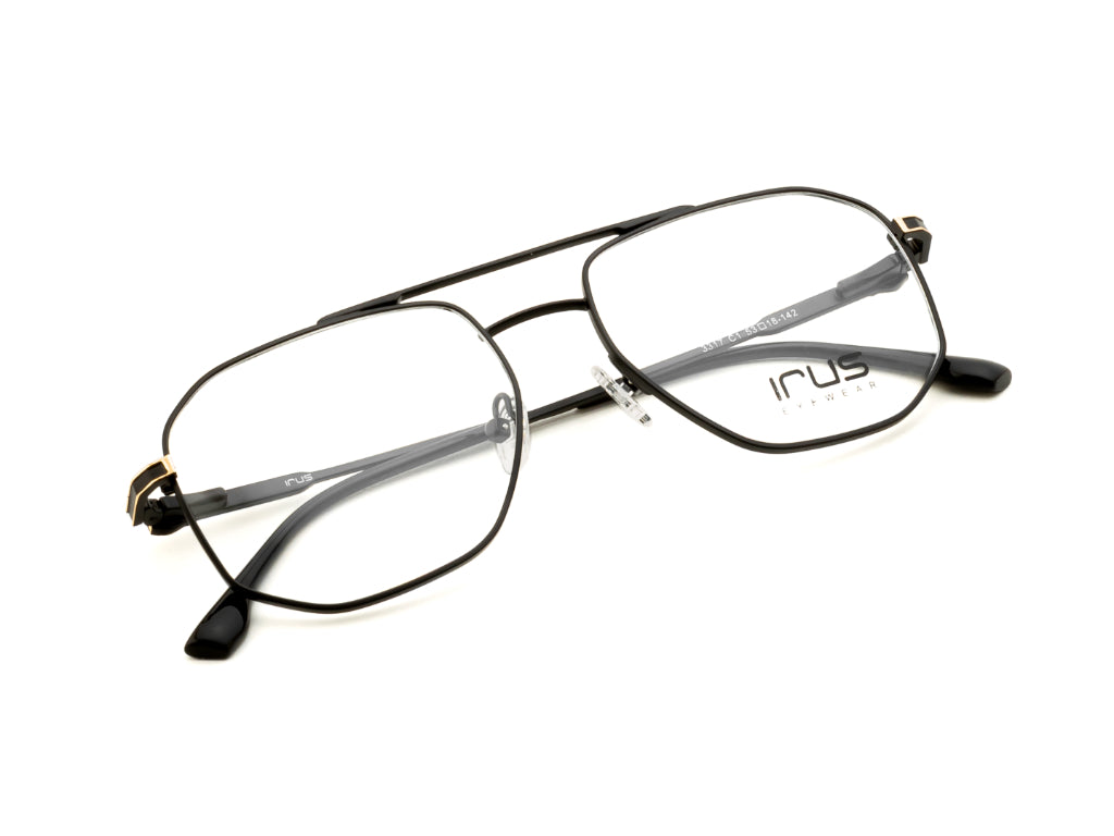 IRUS 3317 Men Hexagon Frames
