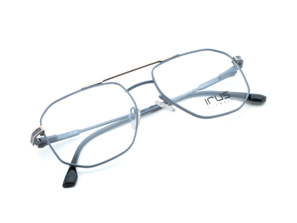 IRUS 3317 Men Hexagon Frames
