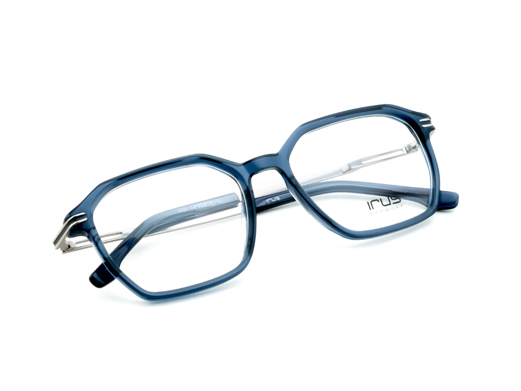 IRUS 3333 Men Hexagon Frames