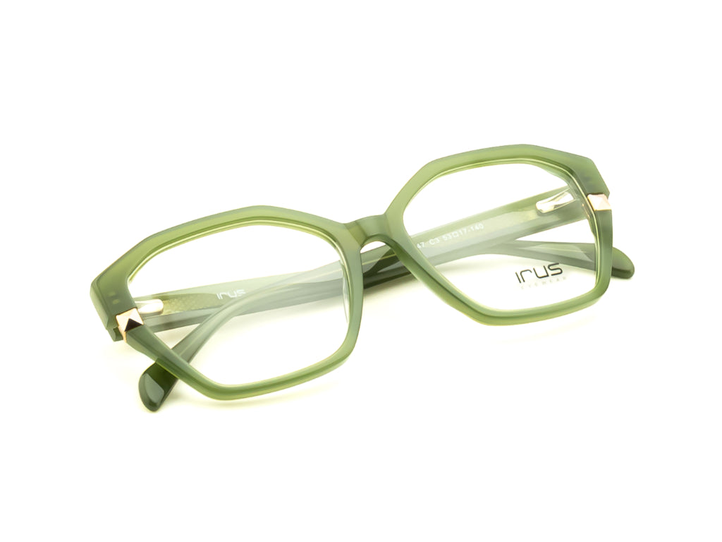 IRUS 3347 Women Hexagon Frames