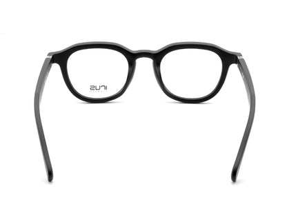 IRUS 3507 Men Oval Clip-On Frames with 5 Clip-Ons