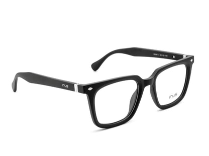 IRUS 3508 Men Square Clip-On Frames with 5 Clip-Ons