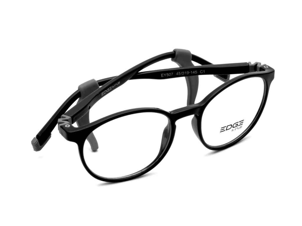IRUS Y507 Unisex Round Frames for Kids