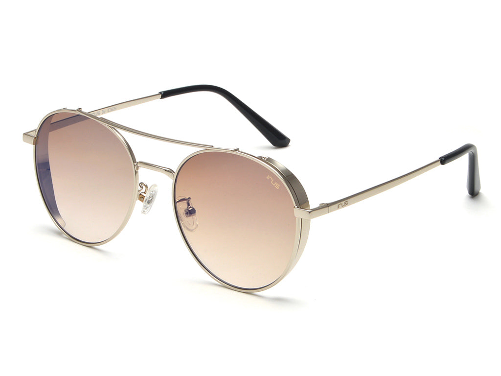 IRUS 1092 Men Round Sunglasses