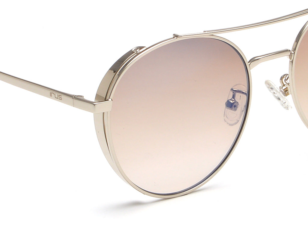 IRUS 1092 Men Round Sunglasses