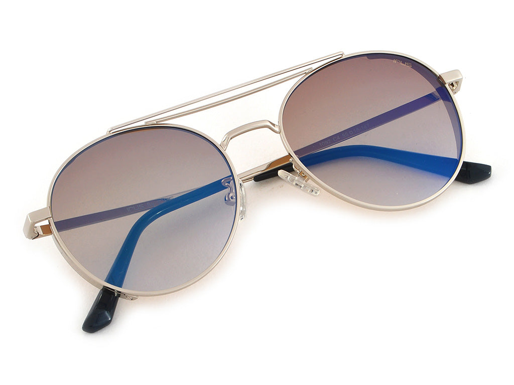 IRUS 1092 Men Round Sunglasses