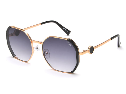 IRUS S1113 Women Hexagon Sunglasses
